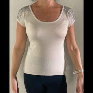 Express short sleeve sweater shirt